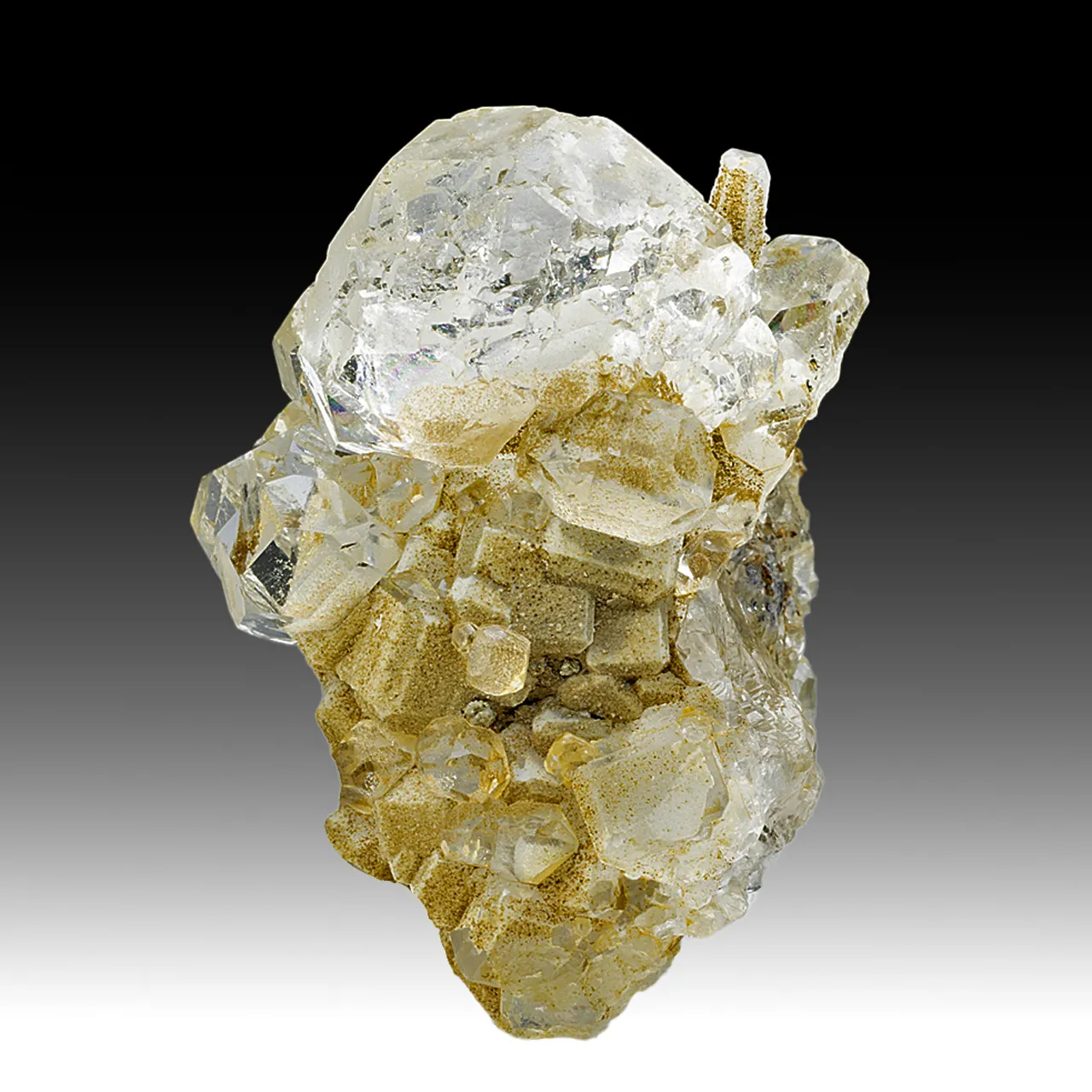 Fluorite with Quartz - image 1