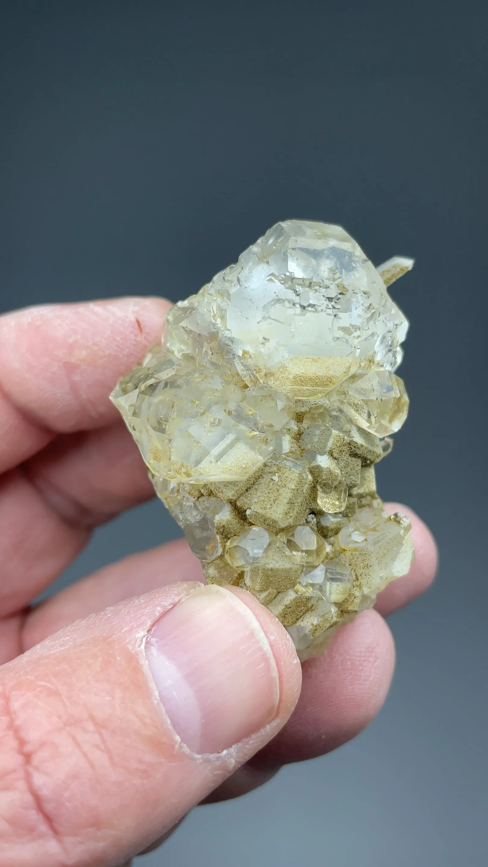 Fluorite with Quartz - image 2