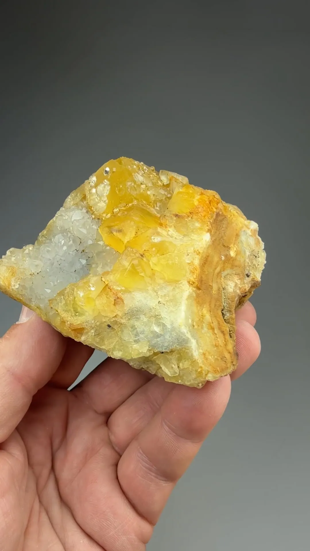 Fluorite with Quartz - image 2