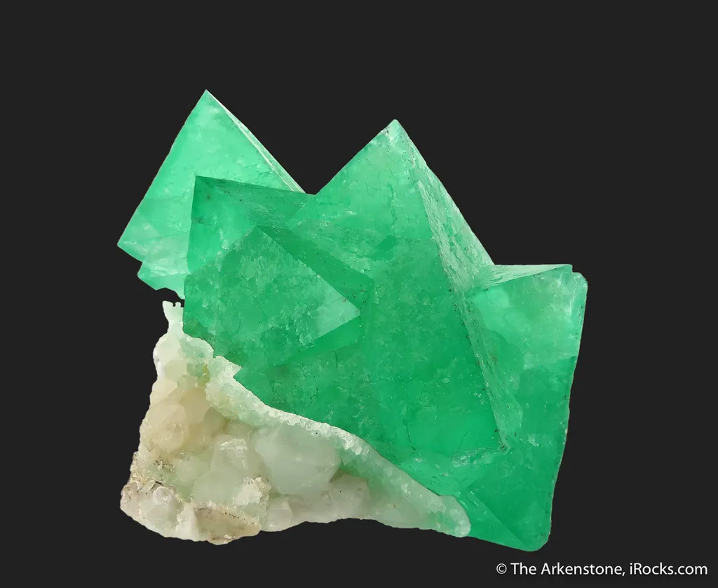 Fluorite with Quartz image