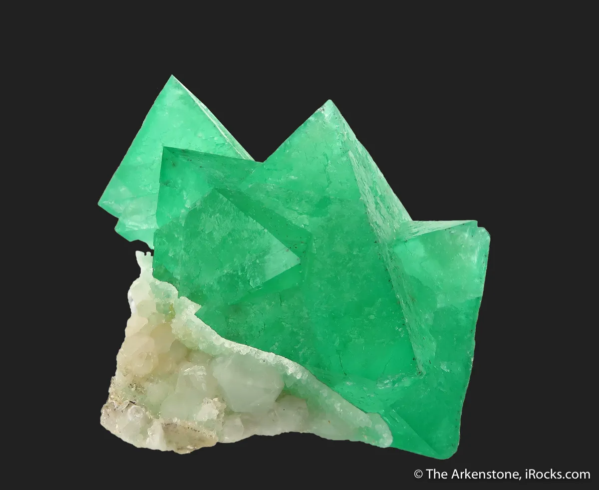 Fluorite with Quartz - image 1