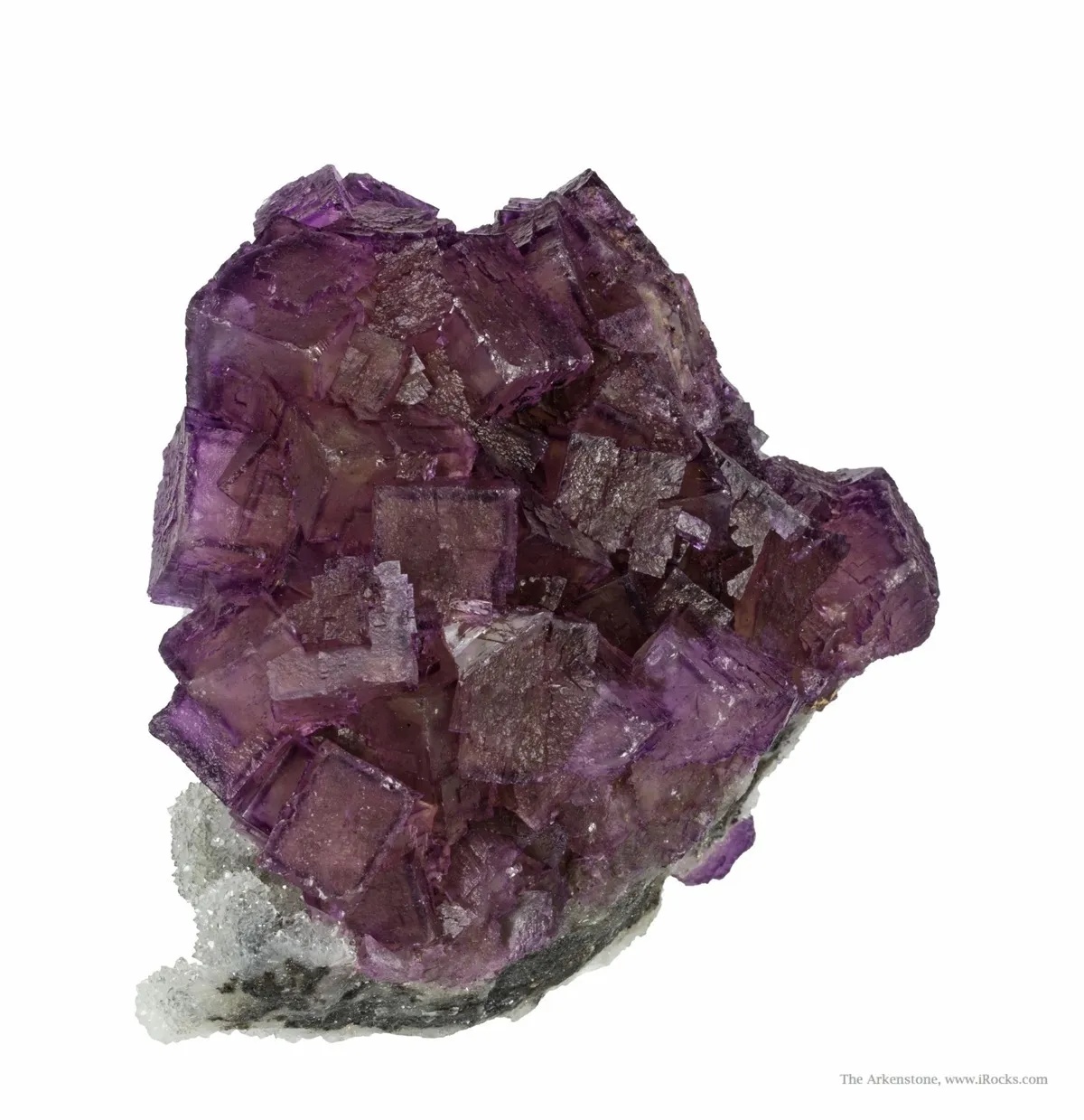 Fluorite With Quartz and Baryte - image 5