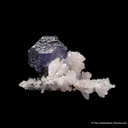 Fluorite with Quartz and Calcite - image 4