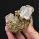 Fluorite with Quartz and Calcite - image 2