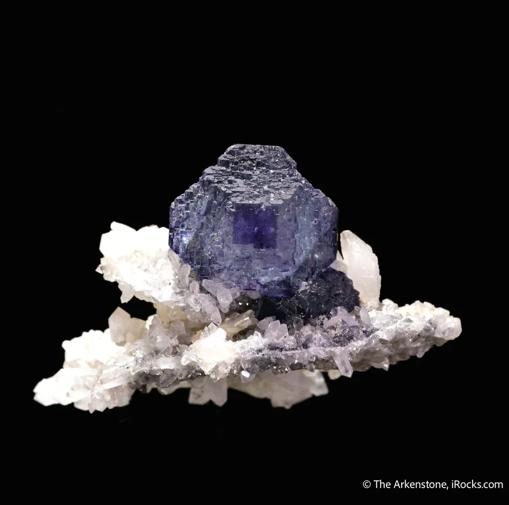 Fluorite with Quartz and Calcite - image 5
