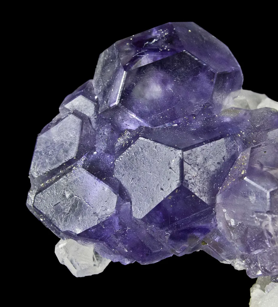 Fluorite With Quartz and Calcite - image 6