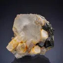 Fluorite with Quartz and Chalcopyrite - image 1