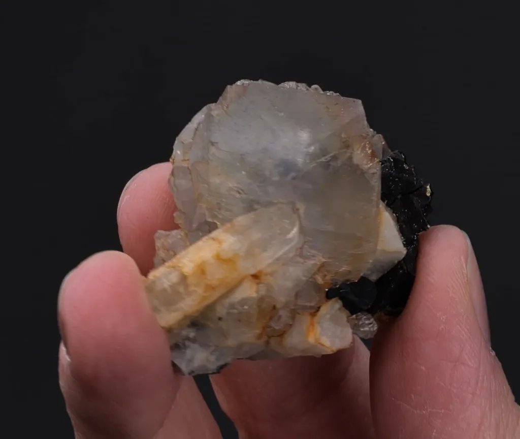 Fluorite with Quartz and Chalcopyrite - image 2