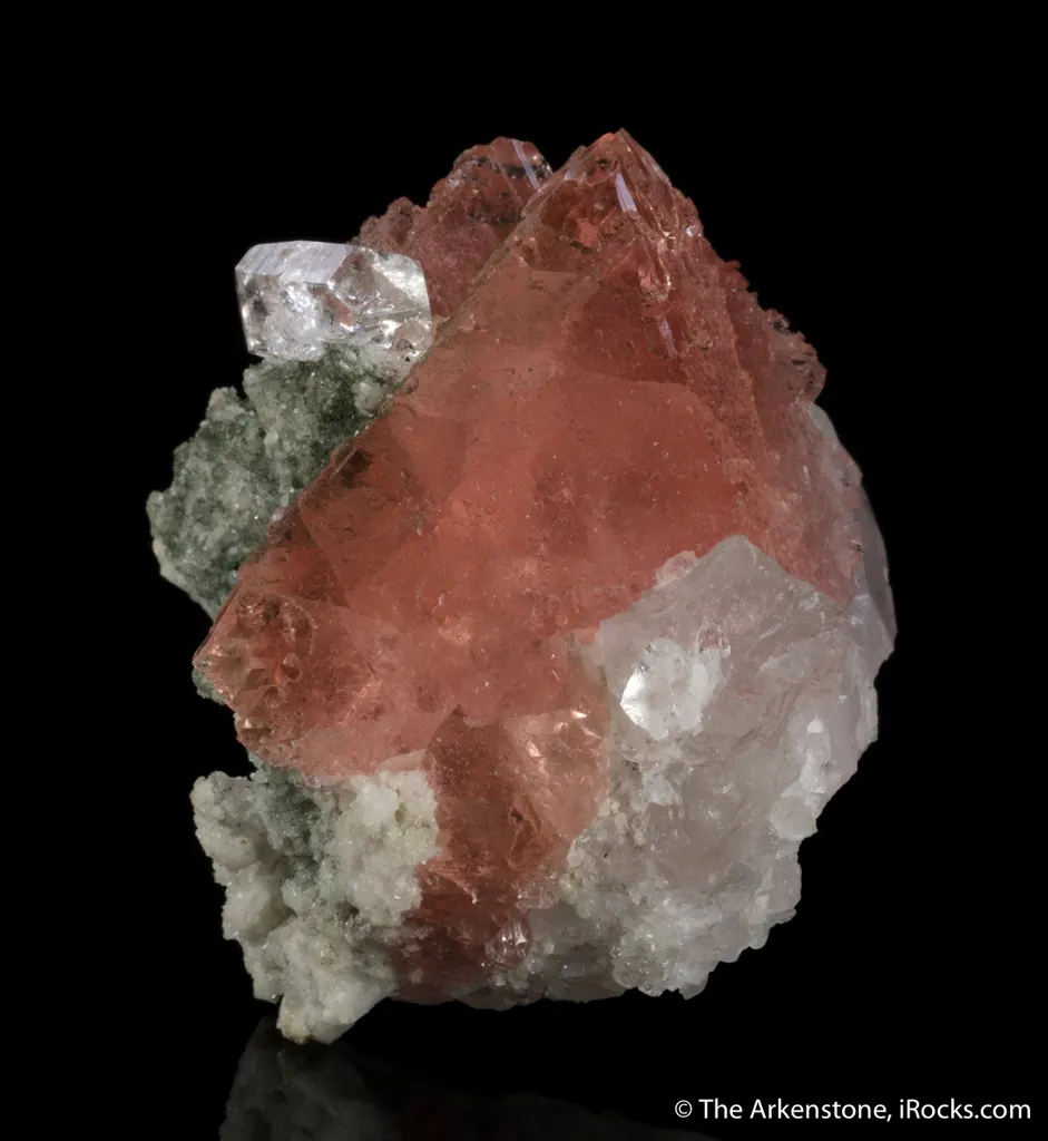 Fluorite with Quartz and Chlorite image