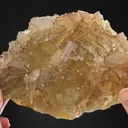 Fluorite with Quartz and Cinnabar inclusions - image 2