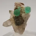 Fluorite with Quartz and Feldspar - image 1