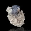 Fluorite with Quartz and Ferberite - image 3