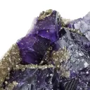 Fluorite With Quartz and Hydrocarbons - image 4