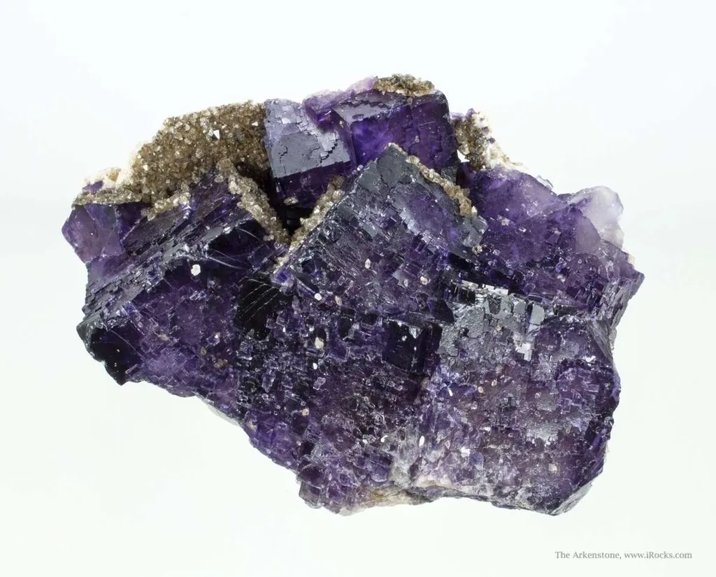 Fluorite With Quartz and Hydrocarbons - image 2