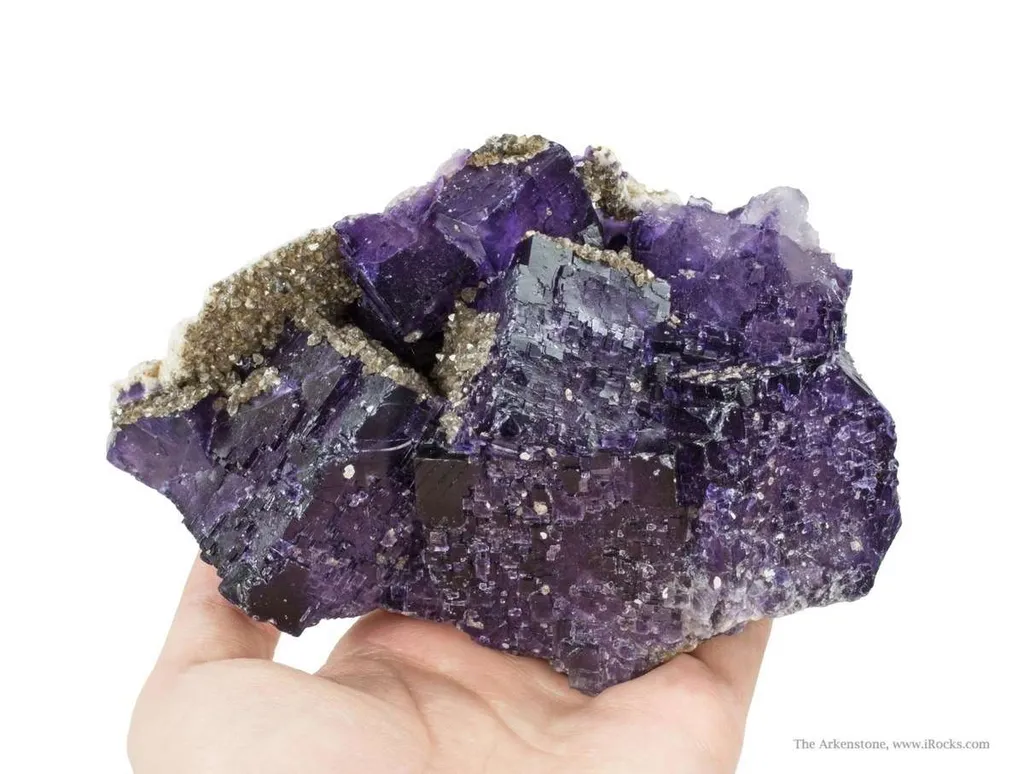 Fluorite With Quartz and Hydrocarbons - image 5
