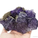 Fluorite With Quartz and Hydrocarbons - image 5