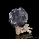 Fluorite with Quartz and Muscovite - image 1