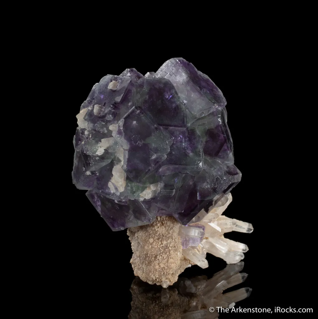 Fluorite with Quartz and Muscovite - image 2