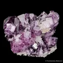 Fluorite with Quartz and Pyrite - image 1