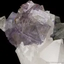 Fluorite with Quartz and Pyrite - image 3