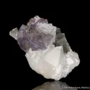 Fluorite with Quartz and Pyrite - image 1