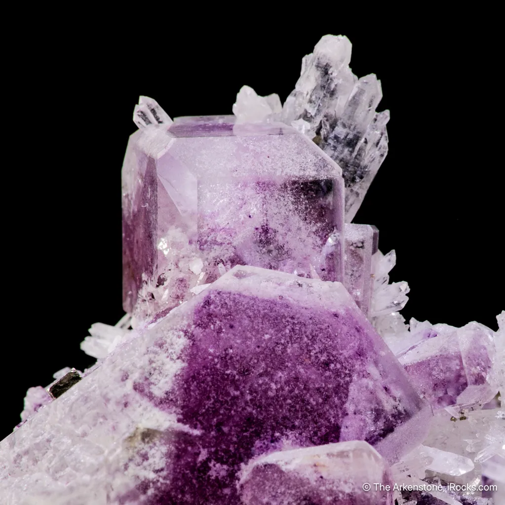 Fluorite with Quartz and Pyrite - image 5