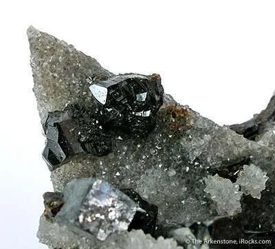 Fluorite With Quartz and Sphalerite - image 3