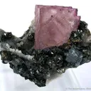 Fluorite With Quartz and Sphalerite - image 1