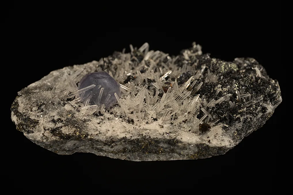 Fluorite with Quartz and Tetrahedrite - image 4
