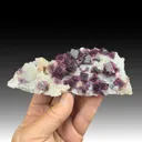 Fluorite with Quartz - image 1