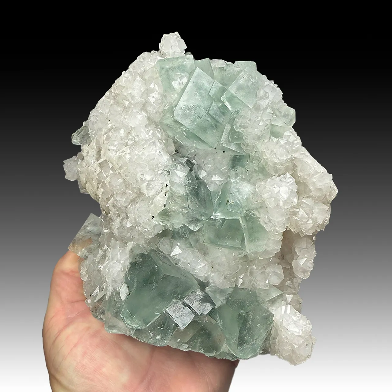 Fluorite with Quartz - image 2