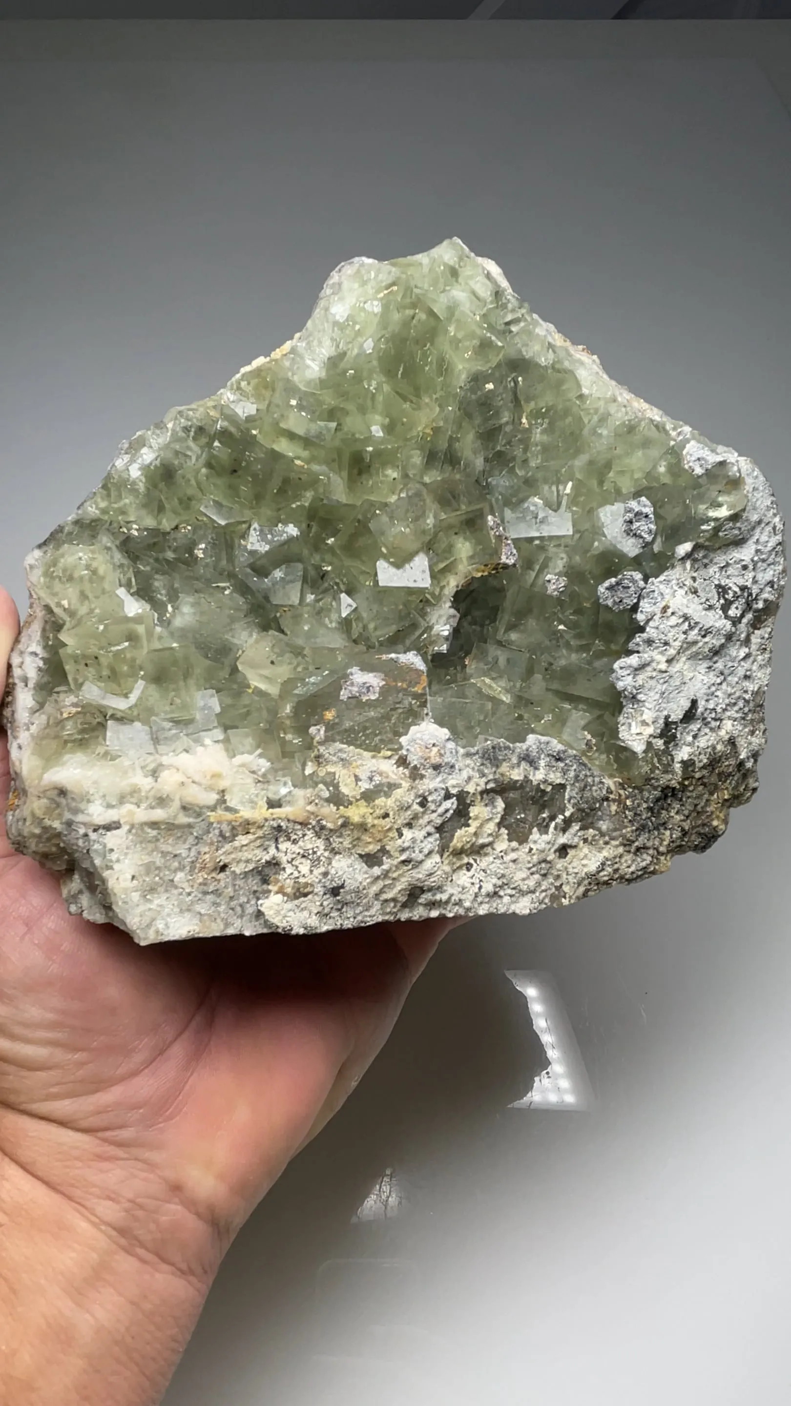 Fluorite with Quartz - image 2