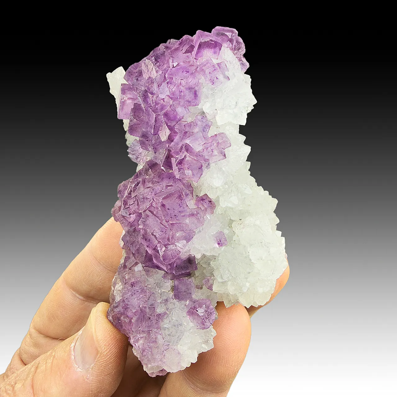 Fluorite with Quartz - image 1