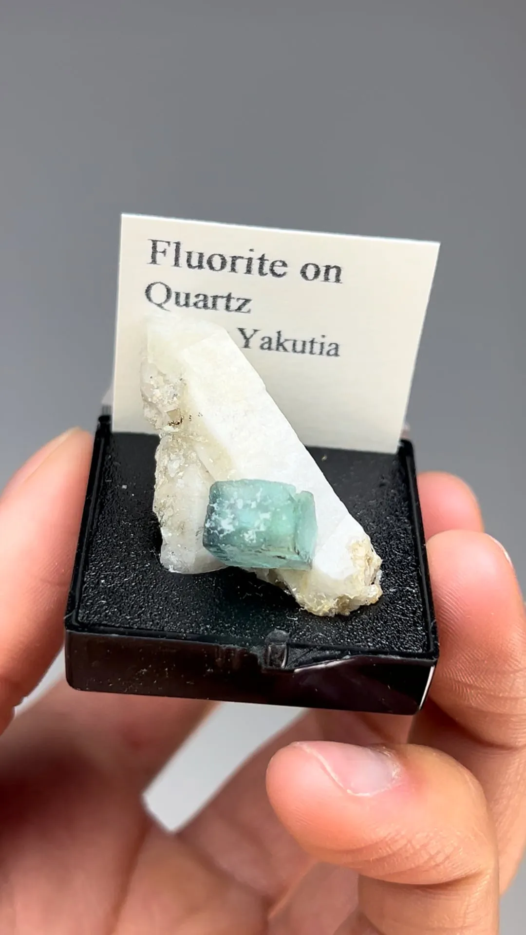 Fluorite with Quartz - image 2
