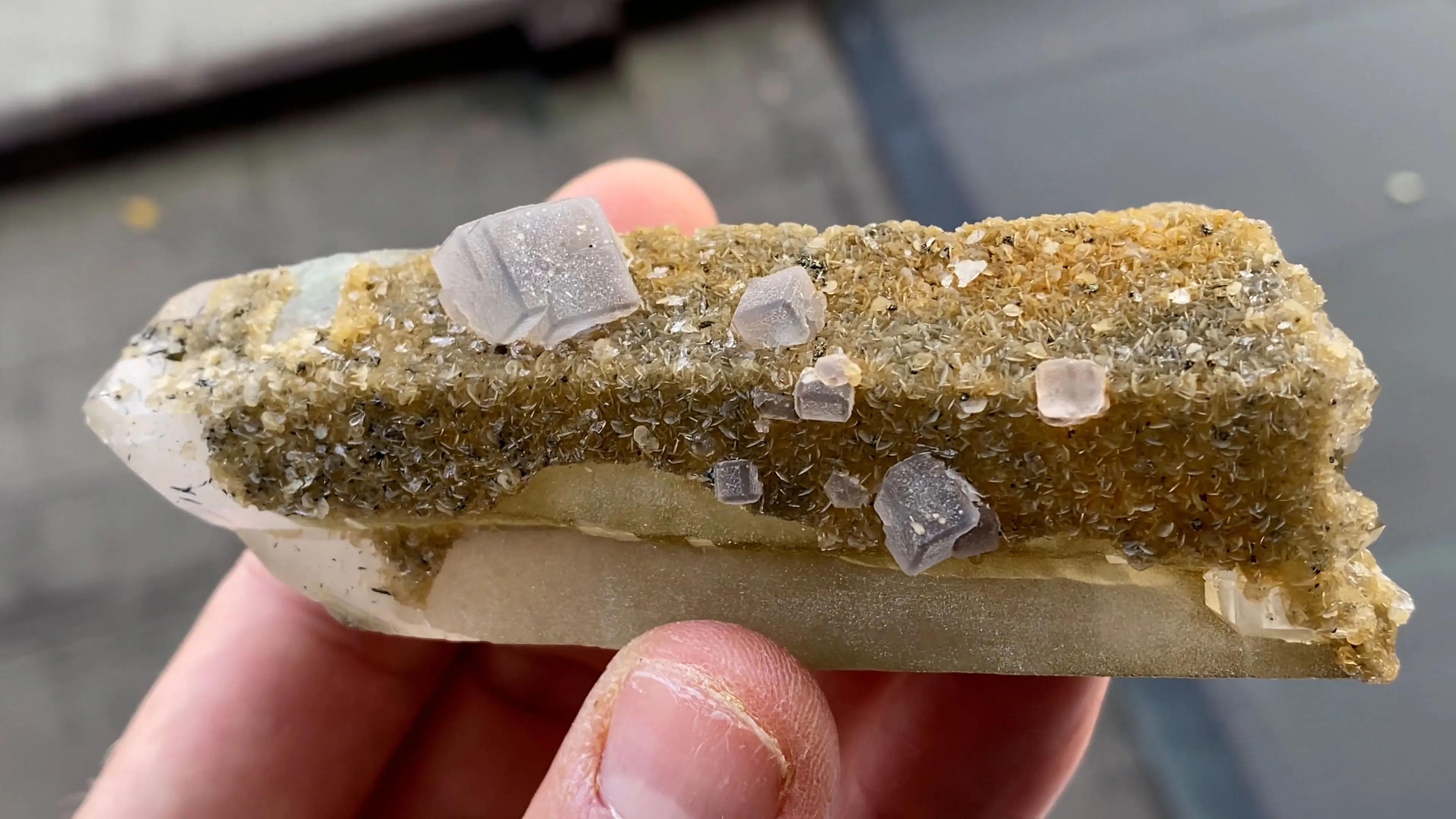 Fluorite with Quartz - image 6