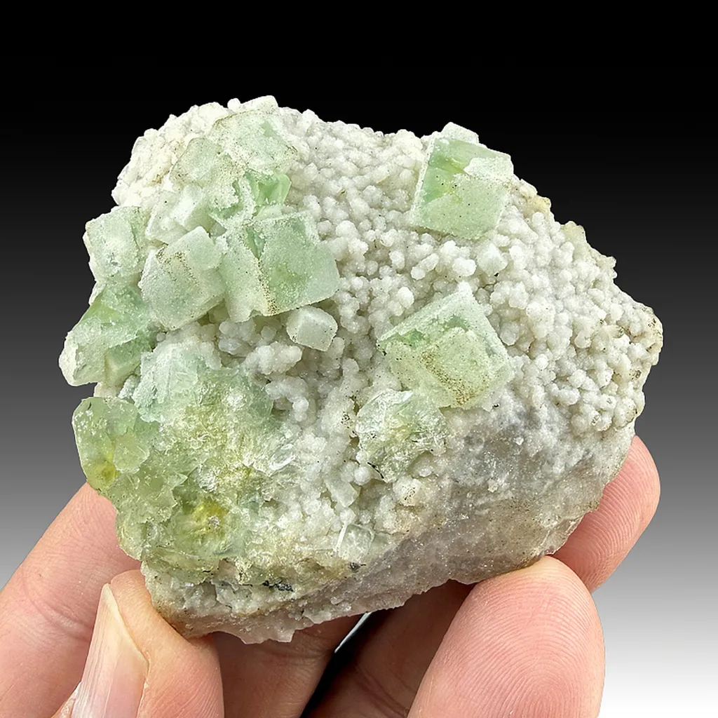 Fluorite with Quartz image