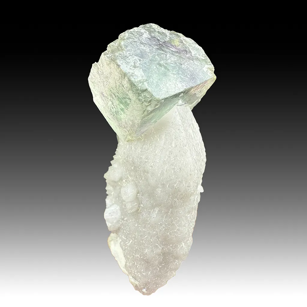 Fluorite with Quartz image