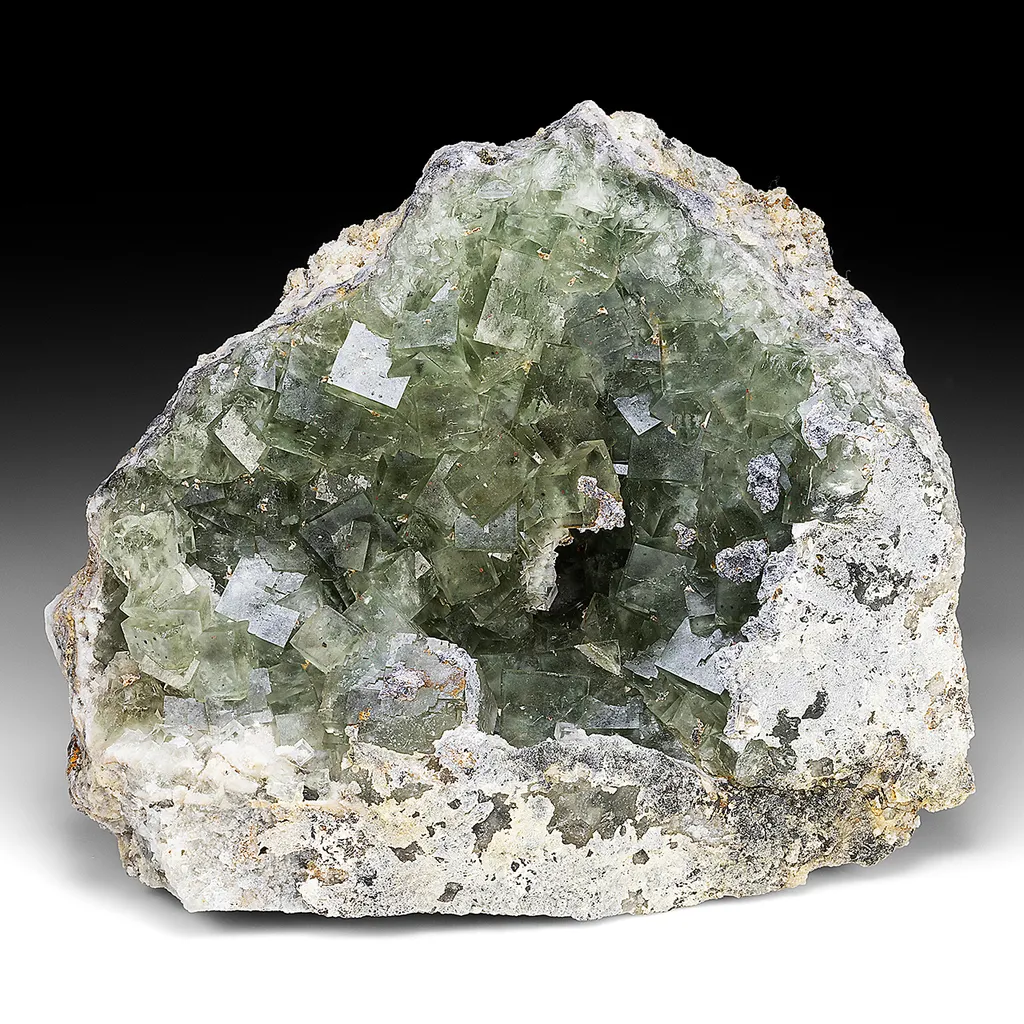 Fluorite with Quartz image