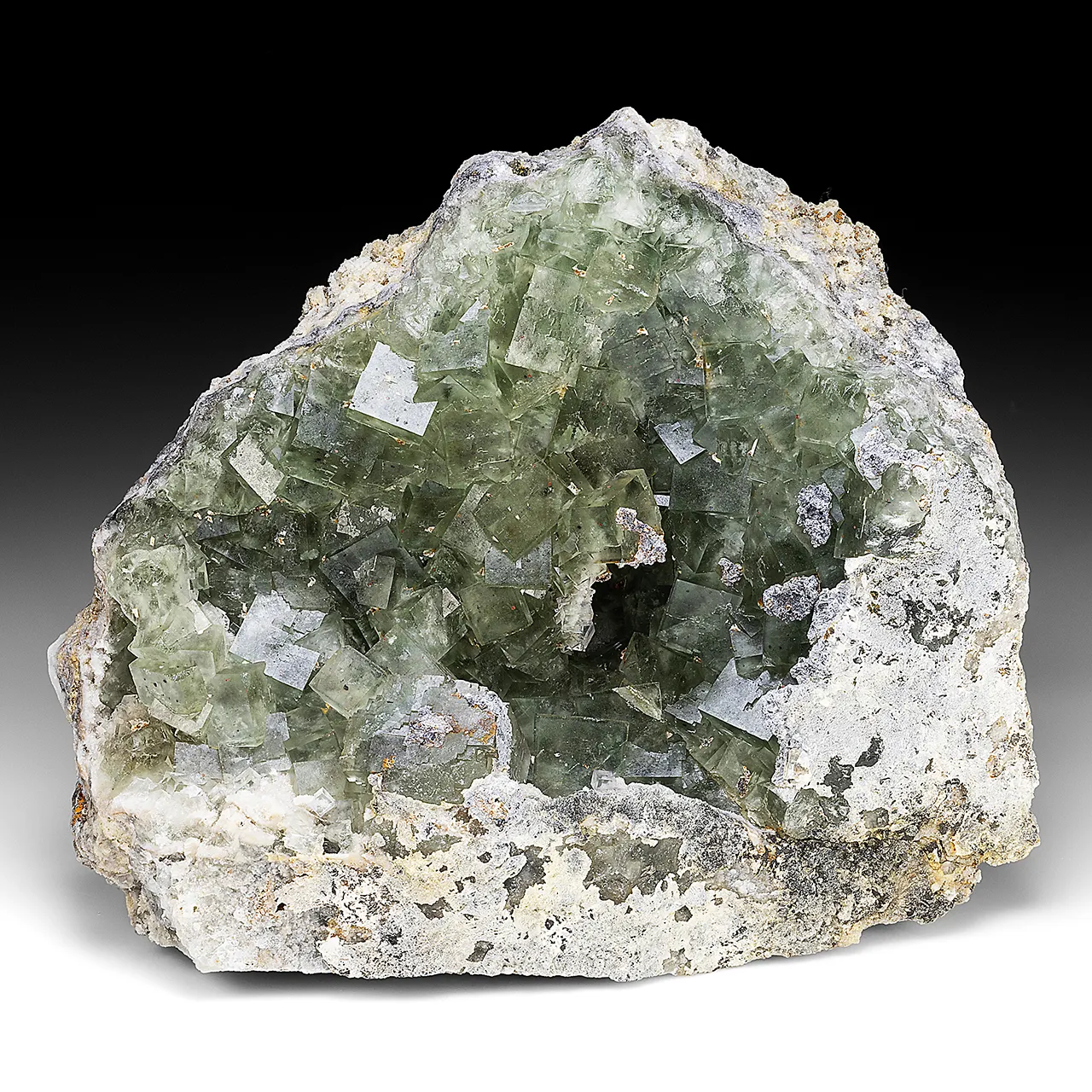 Fluorite with Quartz - image 1