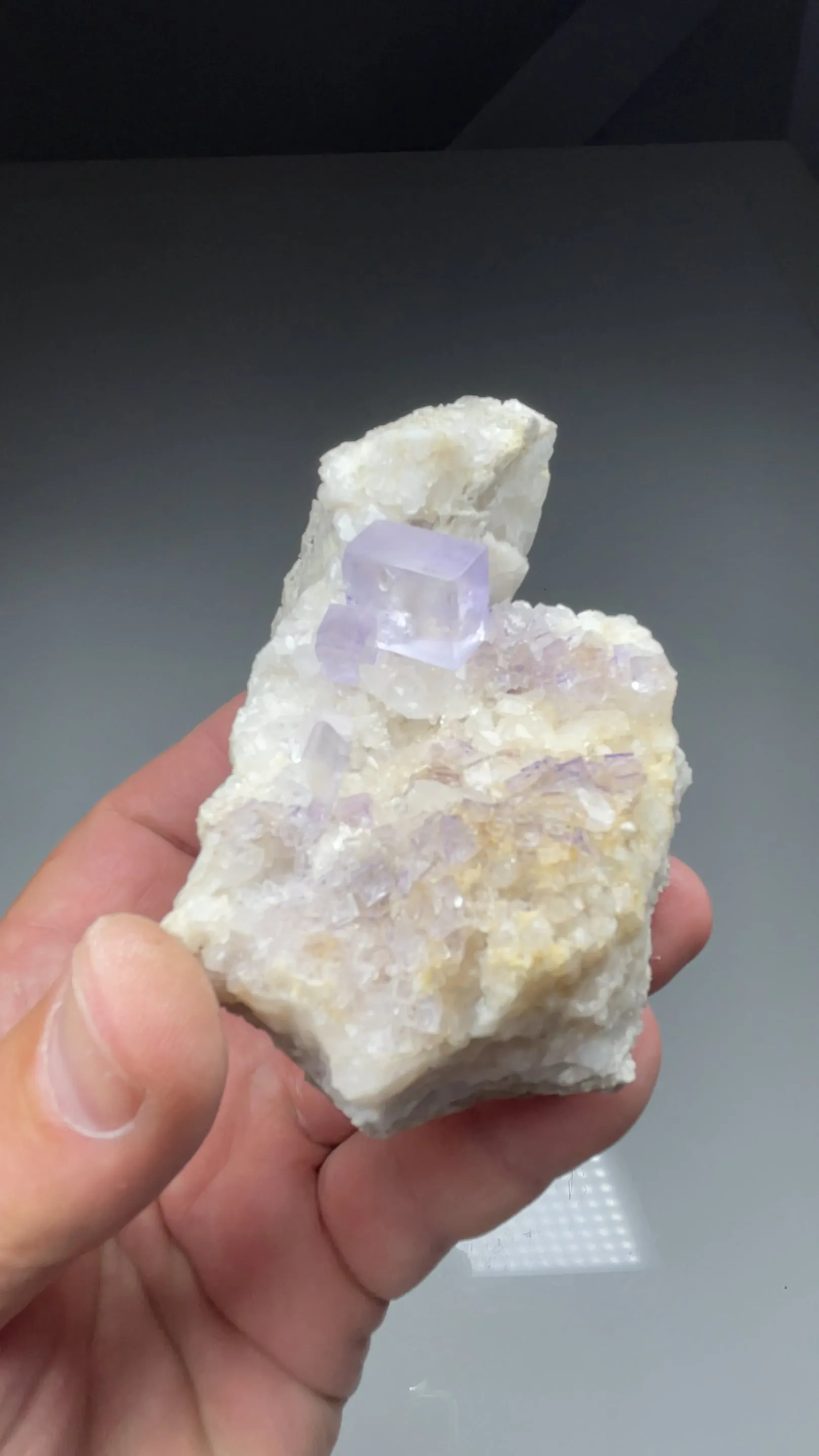 Fluorite with Quartz - image 2