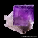 Fluorite with Quartz - image 1