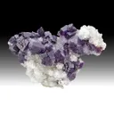 Fluorite with Quartz - image 1