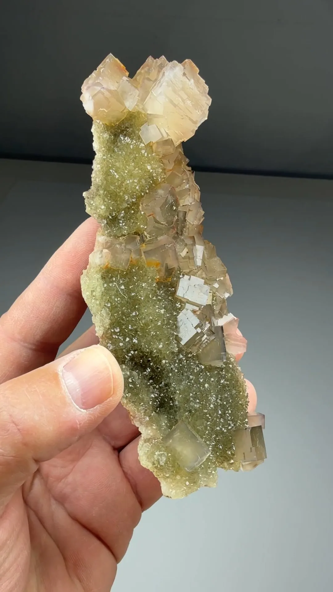 Fluorite with Quartz - image 2