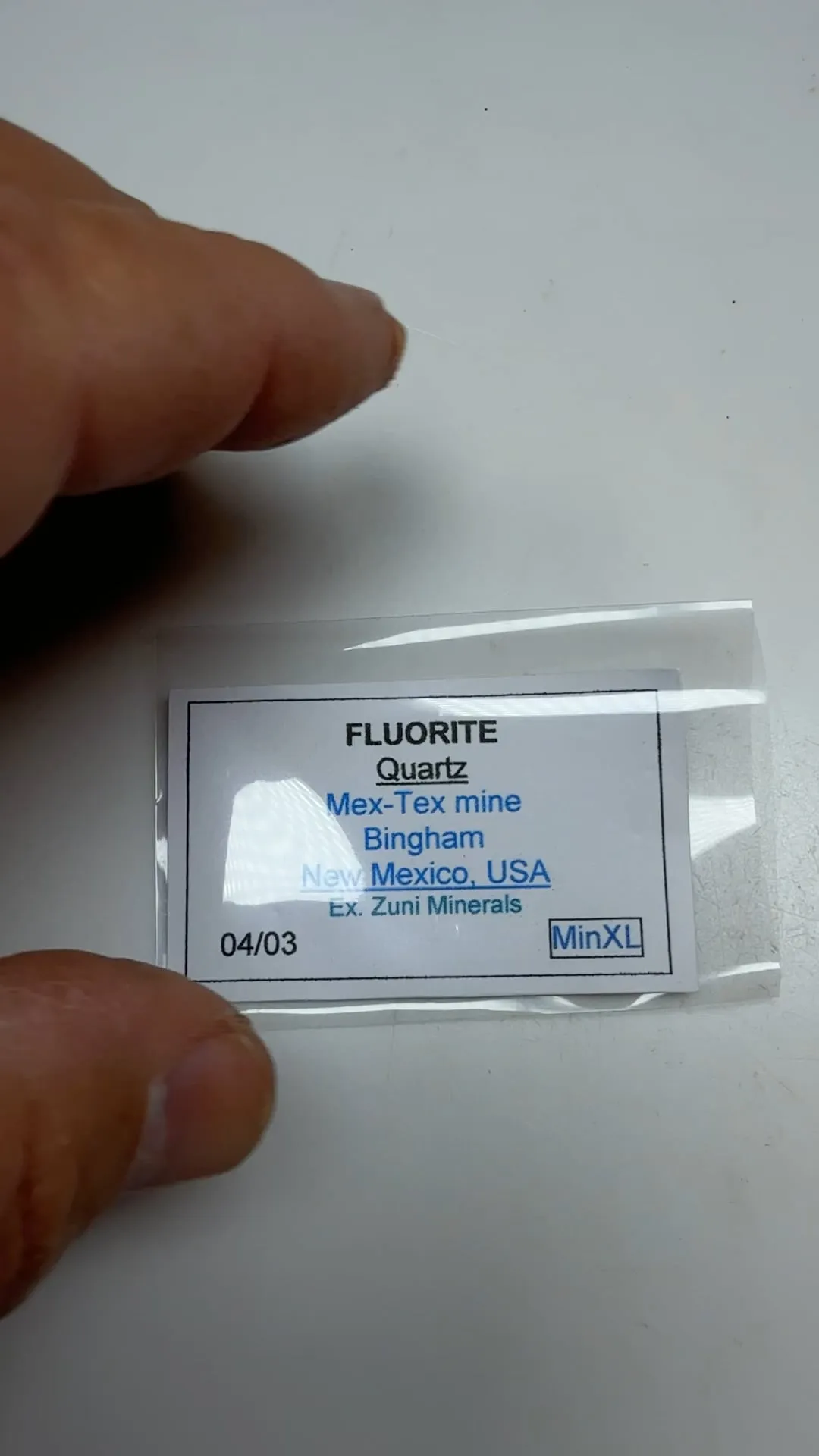 Fluorite with Quartz - image 2