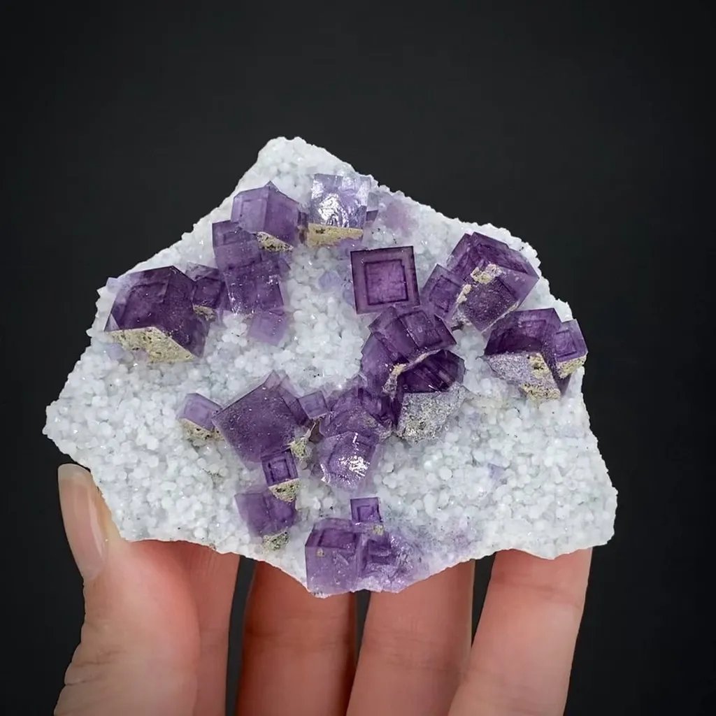 Fluorite with Quartz image