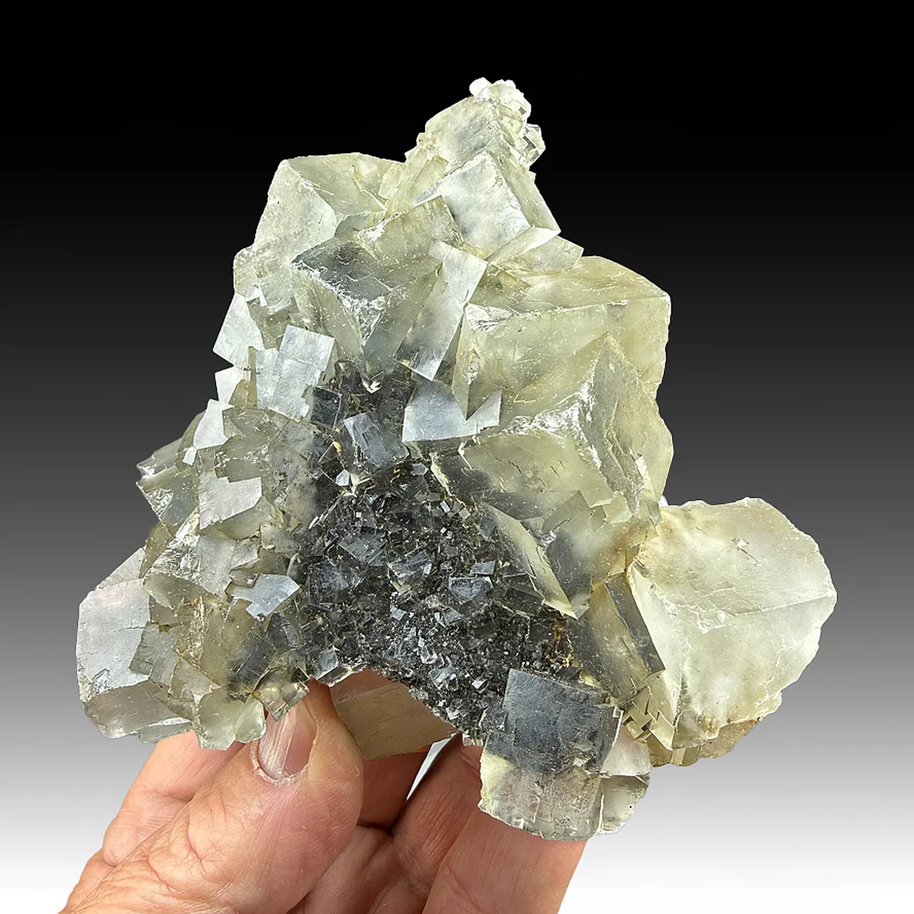 Fluorite with Quartz - image 1