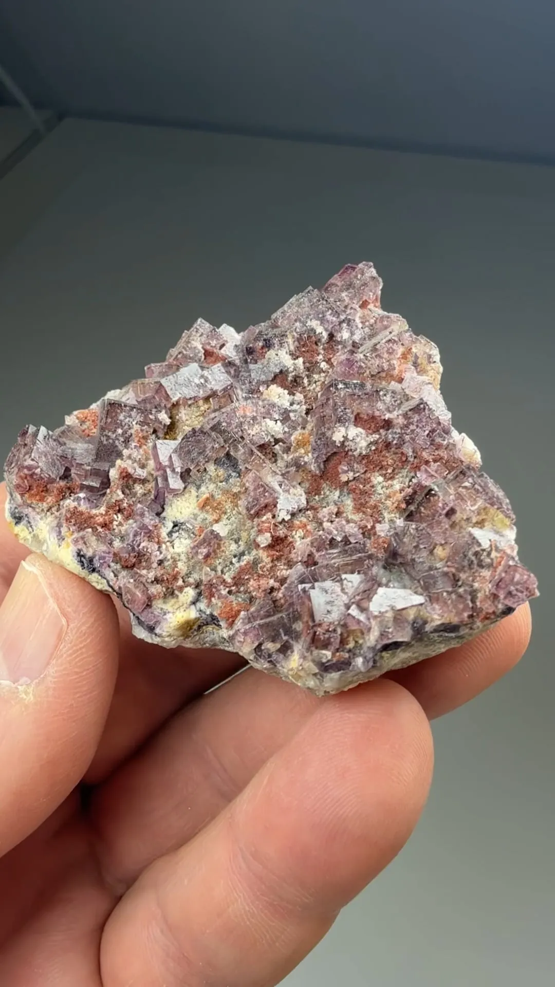 Fluorite with Quartz - image 2