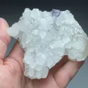 Fluorite with Quartz, Calcite - image 2