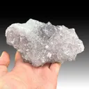 Fluorite with Quartz, Calcite - image 1