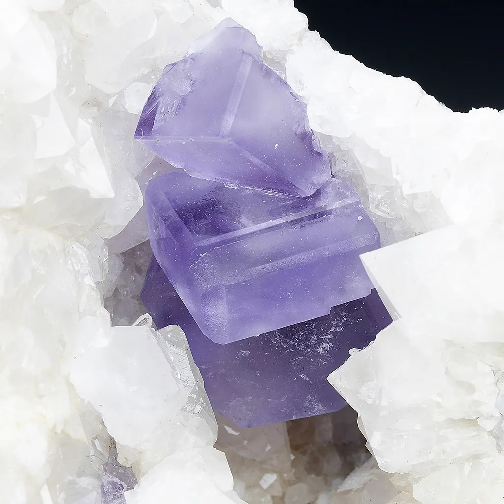 Fluorite with Quartz image